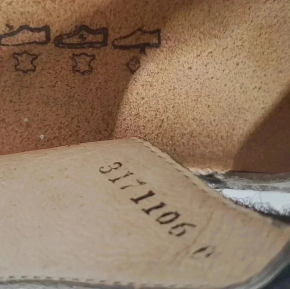 Finn comfort Silver Strap Platform Wedge  Open Toe Shoe Sz 8/8.5US (5.5 … - Picture 4 of 11